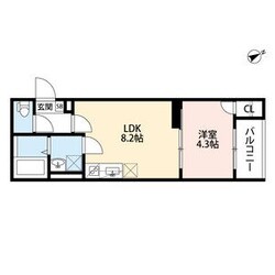 ciel甲子園（シエルコウシエン）の物件間取画像